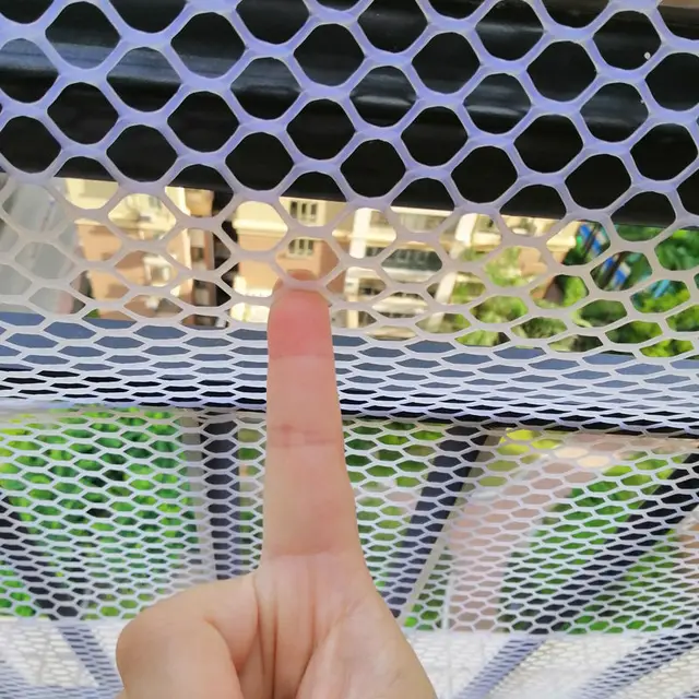 Erkély Szivárgásbiztos Nettó Tömítőablak Lopásgátló És Nagy Magasságú Parabolikus Szőnyeg Macska Menekülési Műanyag Védőháló - Image 3
