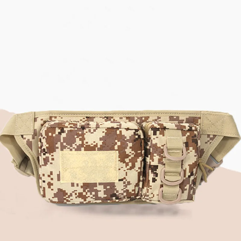 ABZB-Waistpack 600D Oxford Bag Waist Bag Camouflage Hunting Hiking Bag Multi Function Waist Tools Pocket