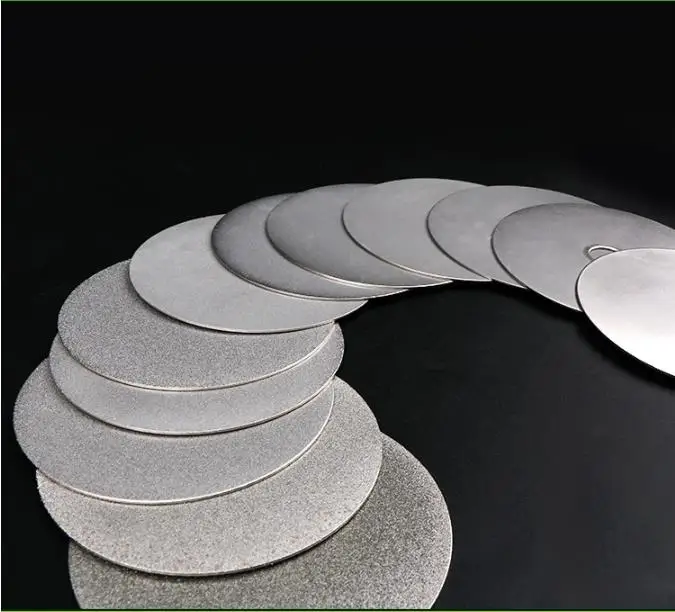 Diamond Polishing Disc 4pcs/set 240 800 1200 3000 Grit 6" Flat Lap Grinding Wheel Lapping Grinding Disc Tool Polishing Laps sanding discs