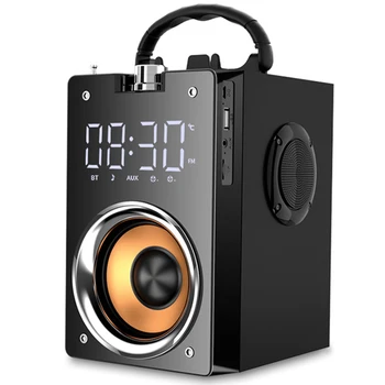 

T3 Bluetooth Speakers Portable Column High Power 3D Stereo Subwoofer Music Center Support AUX TF FM Radio HIFI