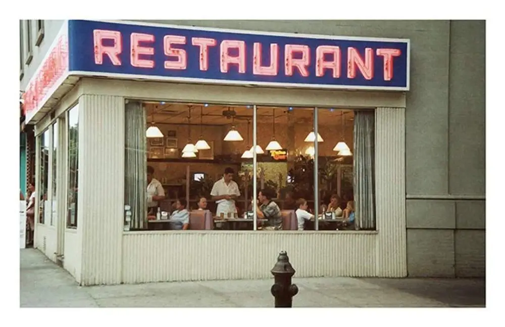 Настенное искусство Seinfeld Ресторан телевизионный плакат холст картина фотография современного искусства картина из 5 частей для гостиной Декор без рамки - Цвет: Белый