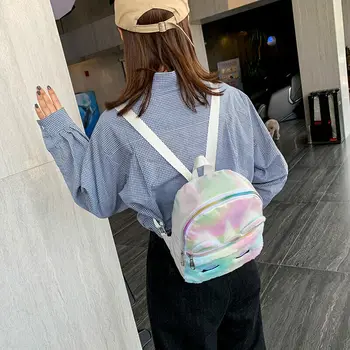 

Women Girls Kids Unicorn Sequin Fluffy Backpack Plush School Bag Cute UK