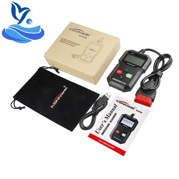 

KONNWEI KW590 OBD2 OBD Diagnostic Tool Car Code Reader automotive OBD2 Scanner Support Multi-Brands Cars&languages Free