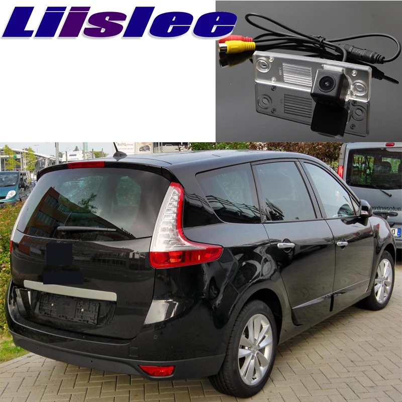 Liislee для Renault Sonic 3 III Grand Scenic Автомобильная камера Высокая обратная камера заднего вида для использования CCD с разъемом RCA