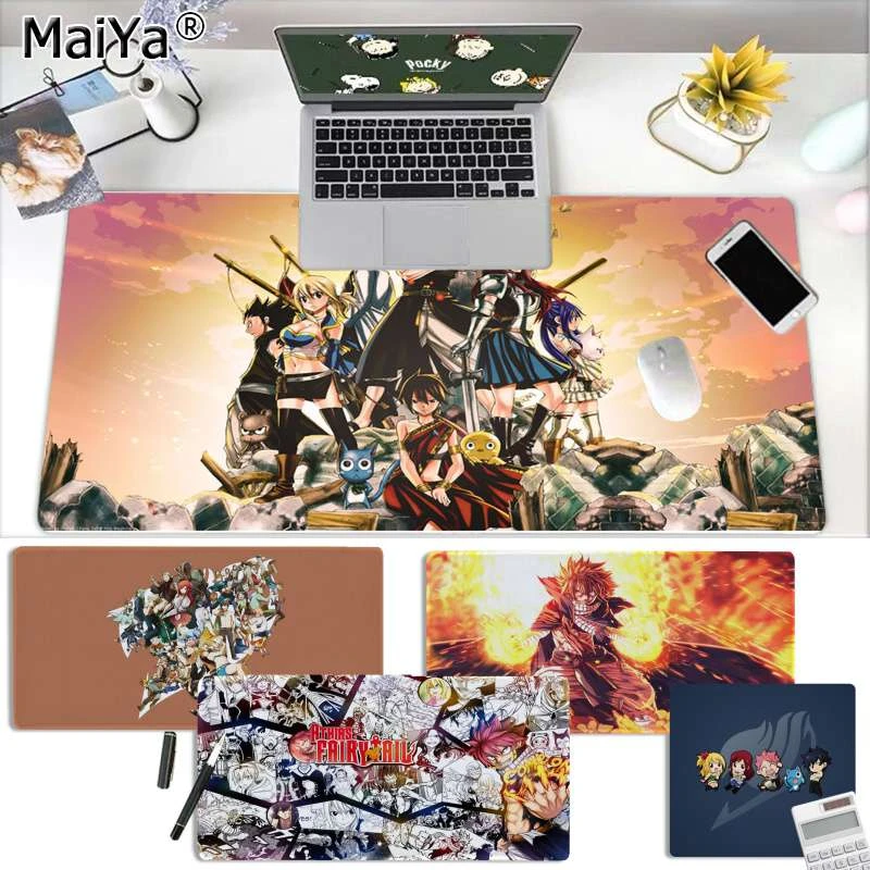 Maiya Hot Sales Anime Fairy Tail Gamer Play Mats Mousepad Free Shipping Large Mouse Pad Keyboards Mat Mouse Pads Aliexpress