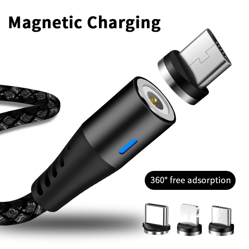 Магнитный Тип Кабеля C быстрой зарядки кабель Магнит Micro USB Зарядное устройство для iPhone XR XS Max samsung S9 S8 USB C быстрой зарядки Кабо