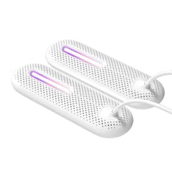 

Portable deodorizing and sterilizing shoe dryer 360 Degrees all Rounded Heat PTC heat generator double-sided Vents 2 pair