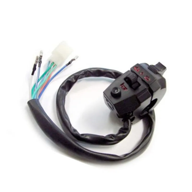 Motorcycle 7/8" Handlebar Control Turn Signal Indicator Head Light Horn