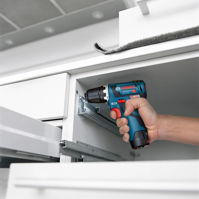Bosch GSR12V-EC электрическая отвертка литиевая батарея зарядное устройство бесщеточная ручная дрель многофункциональная отвертка