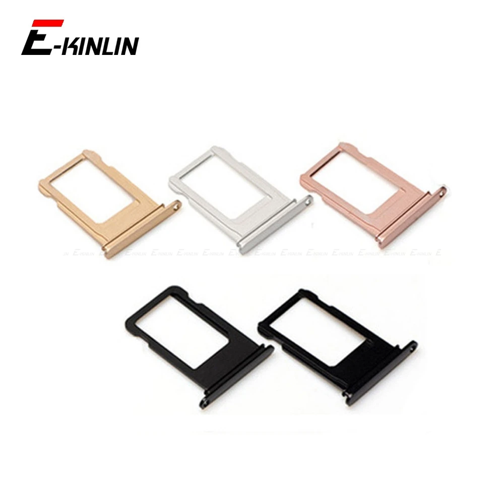 

Sim Card Tray Slot Adapter Holder For iPhone 7 8 Plus Repair Parts