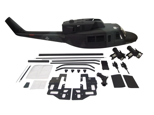 600 размер колокол UH-1N Стекловолоконный вертолет Fuselage