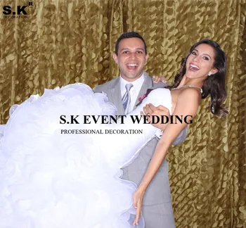 

Hot Sale Taffeta Embroidery Backdrops,Party Wedding Photo Booth Backdrop Decoration Panel Curtain Drapes