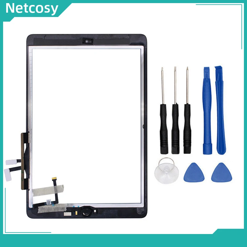 Netcosy сенсорный экран дигитайзер стеклянная панель Замена для ipad Air A1822 A1823 Ремонт экрана планшета для ipad A1822 A1823