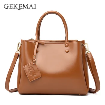 

Luxury Leather Women Messenger Bags Designer Handbags Ladies Shoulder Hand Bags For Women Large Capacity Multi-pocket Tote Bag