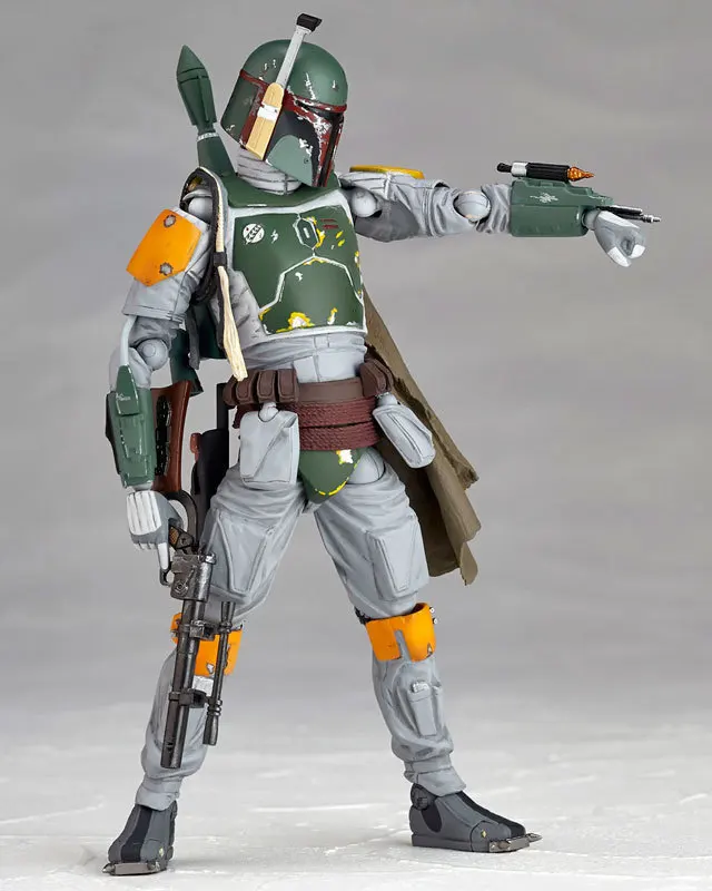 Star Wars16cm REVO 005 Boba Fett экшн-фигурка коллекция игрушек для рождественского подарка