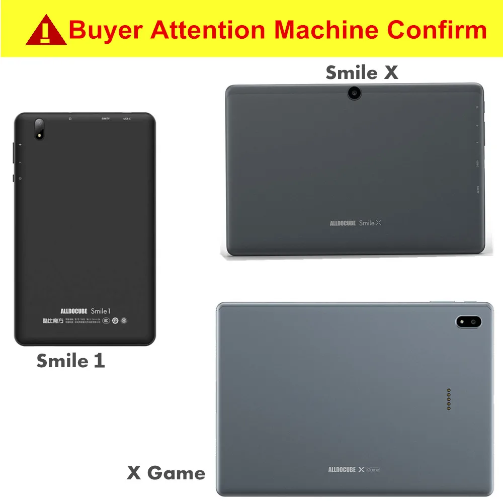3Piece Tempered Glass Protector for AllDoCube Smile X 10.1 Screen Protector for ALLDOCUBE X Game 10.5 Smile 1 8.0 Screen Gard 6