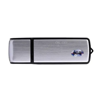 

Practical 2 in 1 4/8/16GB Rechargeable Professional Mini U-Disk USB Voice Recorder Dictaphone With High Speed USB 2.0