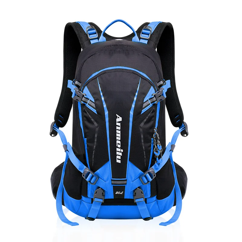 blue 20L Велоспорт сумки рюкзак спортивные, водонепроницаемые, уличные Велосумка велосипедный рюкзак гидратации воды мешок дождевик - Цвет: blue