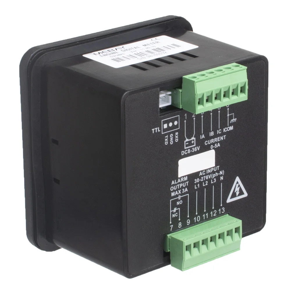 Mebay GV58VS Engine Digital Multi-functional Meter Current&Voltage Test For Three-phase Generator Parts And Accessories