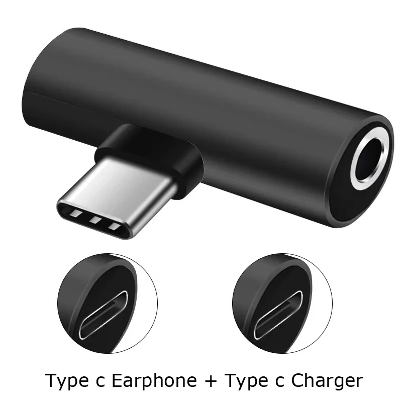 Chery Dual type C 2 в 1 USB C адаптер для наушников для huawei samsung Xiaomi Oneplus Jack аудио сплиттер Aux Наушники зарядка