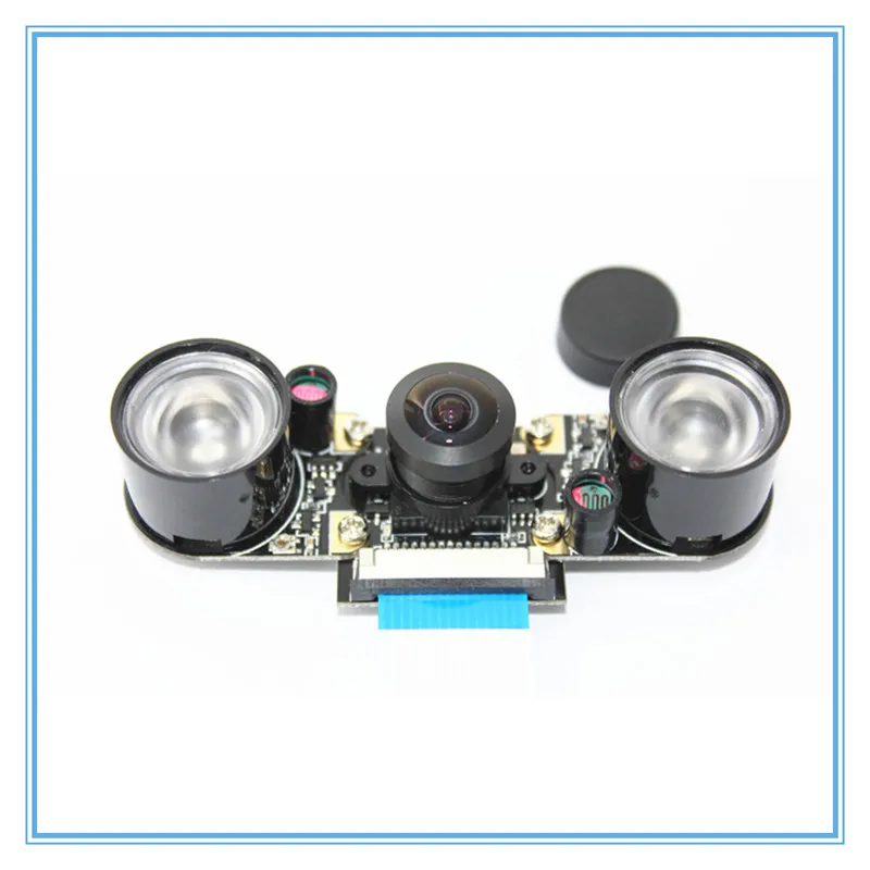 Камера Fisheyes Raspberry Pi 3 Model B + Plus с углом обзора 160 градусов и камерой ночного видения 5