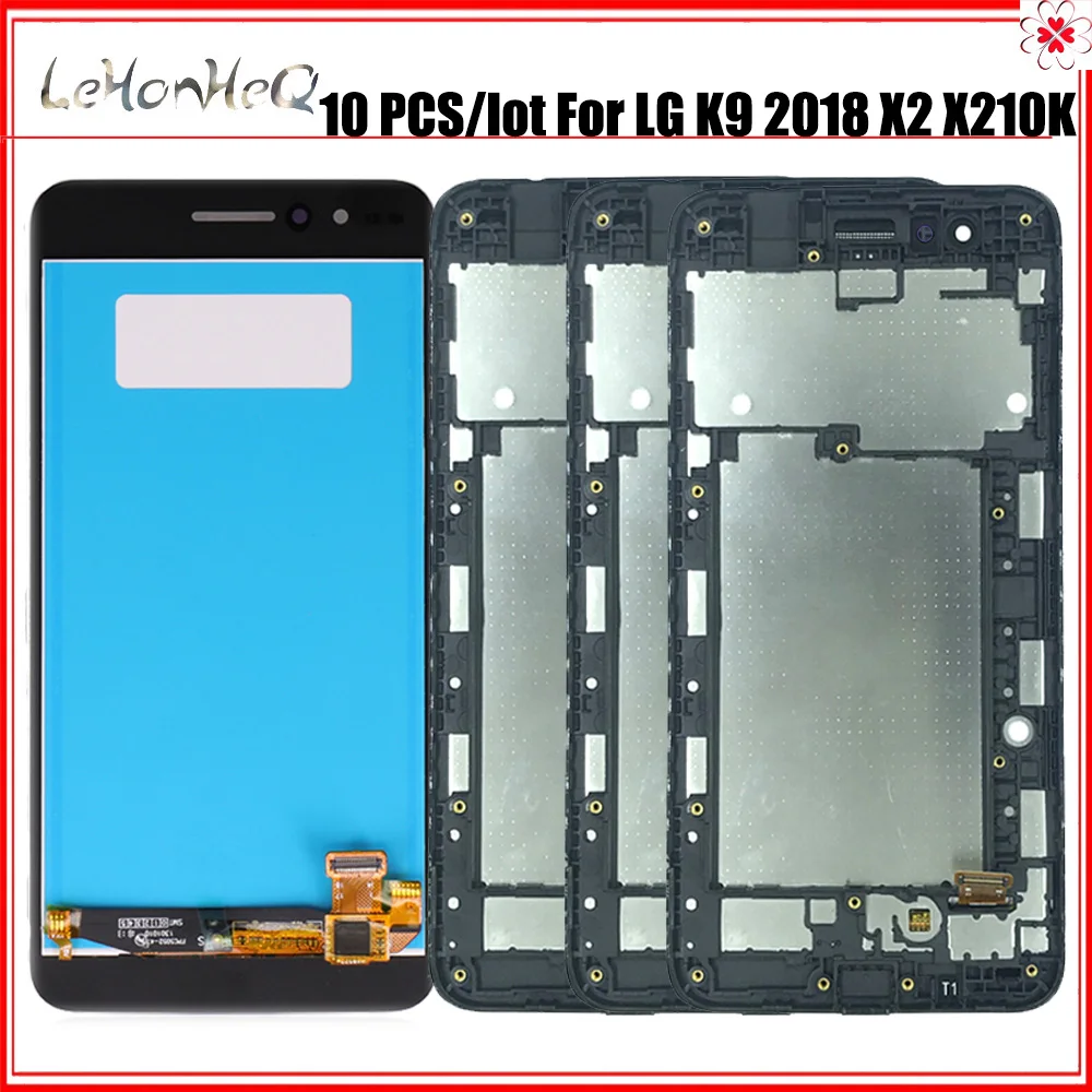 Оптовая продажа 100% Тесты 10 шт./лот ЖК-дисплей для LG K9 2018 X2 X210K X210HM Дисплей