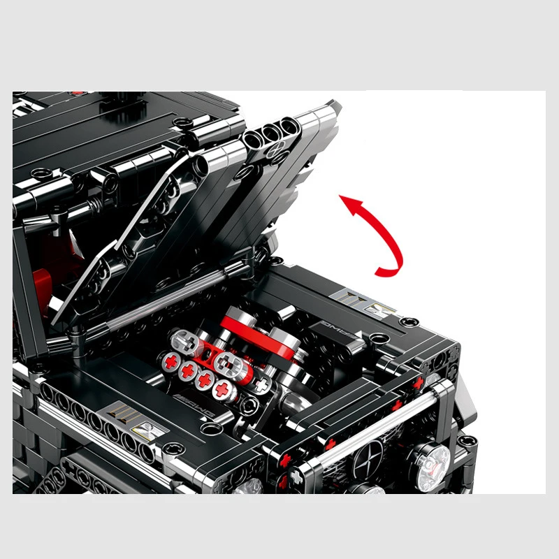 Comprar Nuevos Legoings Technic Series SUV G500 Off road AWD vehículos coche Fit Technic coche modelo bloques de construcción juguetes para regalos de los niños