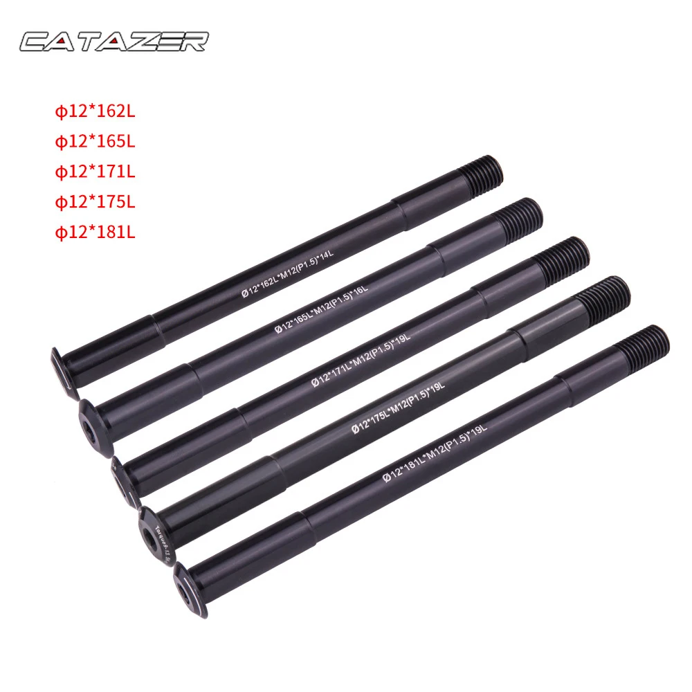 Bicycle Quick Release Thru Axle Skewers MTB Boost Road Disc Brake Fat Bike 122/138/148/160/167/173/183mm*M15x1.5 M12x1.5 M12x1.0 | Спорт и