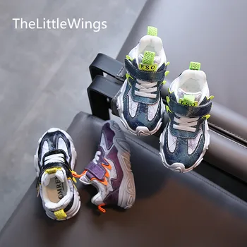 

Girls sports shoes autumn 2020 new boys fashion casual non-slip Super soft comfortable Children's shoes 1-3 years old sneakers