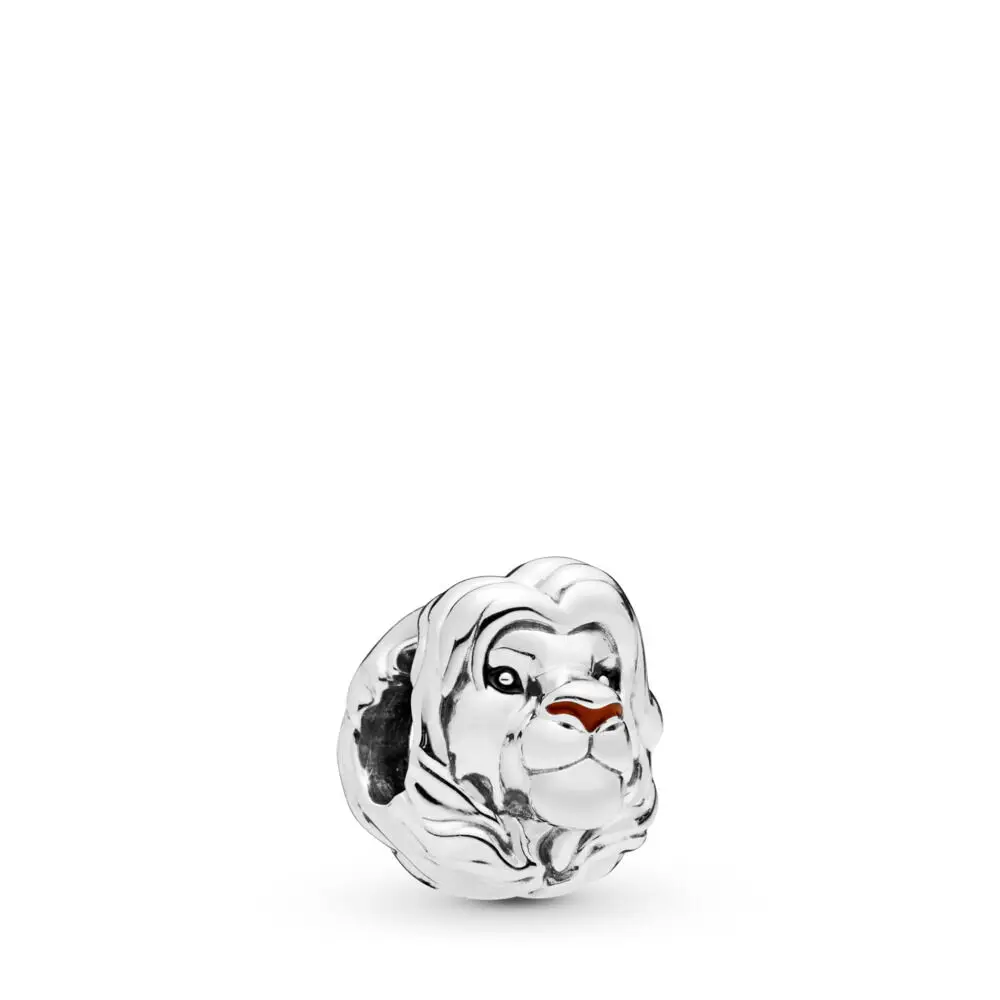 B012 Лев Король Simba девушка wish подвеска Pandora Подвески Серебро 925 браслет для женщин diy модные украшения - Цвет: B012