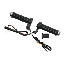 Мотоцикл электрический руль 1 пара мотоцикл Модифицированная электрическая ручка 12 В нагревательная ручка Крышка