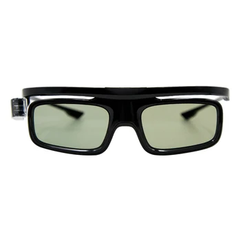 

Visual Practical Active Shutter 3D Glasses Foldable Ergonomic Design USB Rechargeable Universal Easy Wear For DLP Link Projector