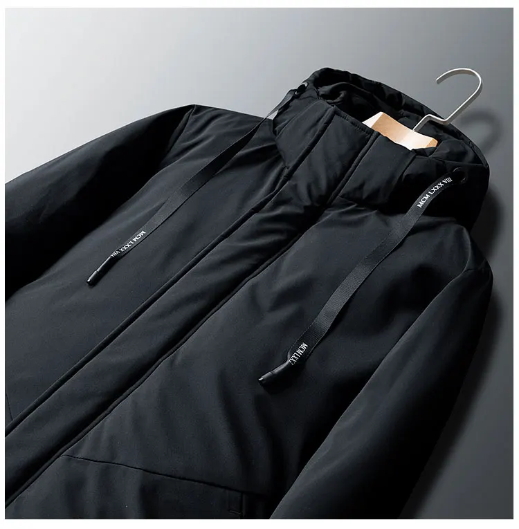 Большие размеры 8XL 7XL 6XL Высококачественная теплая парка мужская зимняя хлопковая стеганая куртка повседневная верхняя одежда толстое длинное пальто мужские парки