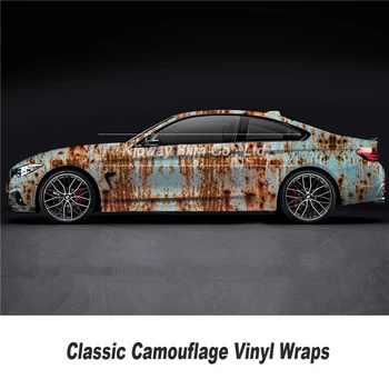 

classic Rust Vinyl Car Wrap Film foil Rust Printed sticker for Car wrapping Vehicle & Boat Decocation Graphics Bubble free
