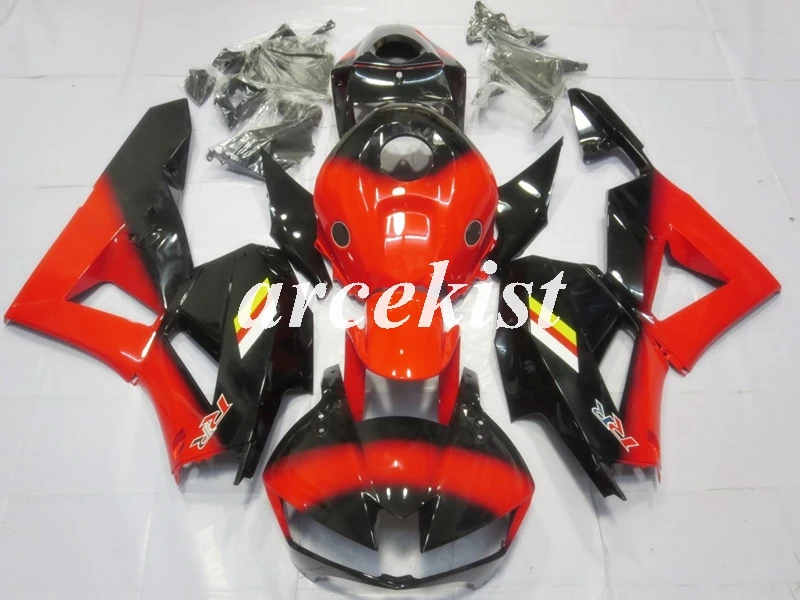 Литья под давлением ABS Полный обтекатели пригодный для HONDA CBR600RR F5 2013, 13, 14, 15, 16, 17, 18 боди, комплект красного цвета