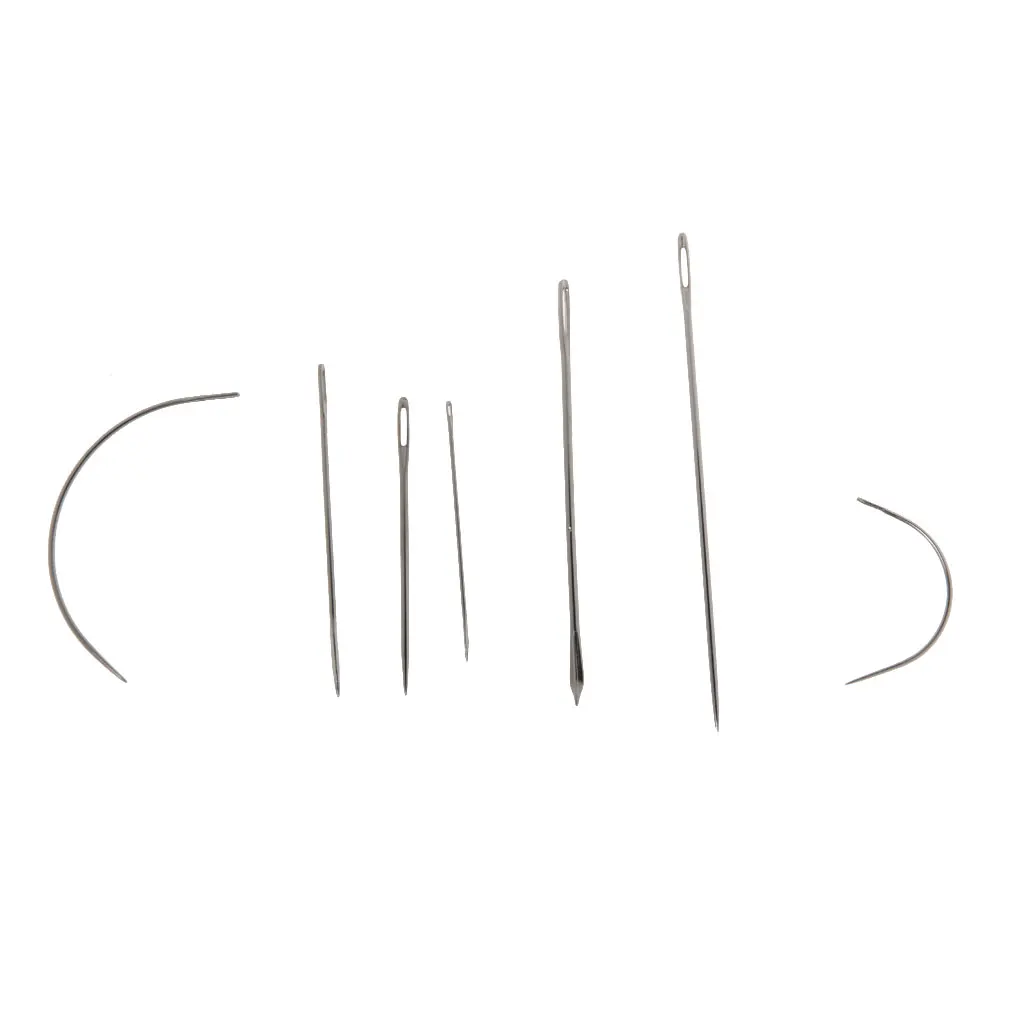 7pcs Sewing Needles Repair Kit DIY Craft Upholstery Carpet Leather Curved Canvas for Sewing Fabric Bags Tools Sewing Accessory