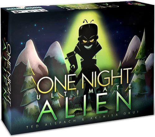One Night Ultimate Werewolf Daybreak настольная игра бренд Alien and Deluxe Edition карточная игра Daybreak вампир игрушка подарок - Цвет: Alien