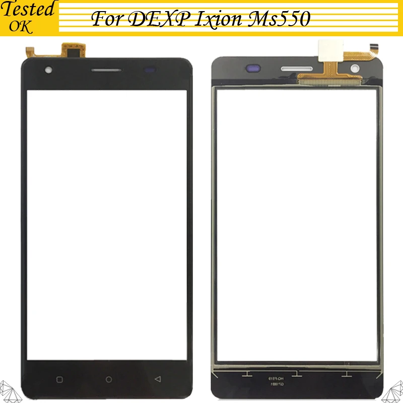 5 дюймов для DEXP Ixion MS550 сенсорный экран Стекло сенсор дигитайзер панель Объектив Стекло Переднее стекло для DEXP Ixion MS 550 сенсорный экран