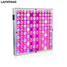 Светодиодный светильник для помещений, лампа для выращивания, полный спектр, 50 Вт, 100 Вт, светодиодный светильник для выращивания, 85-265 В, 75 светодиодный s 144 светодиодный s UV IR панель светильников 380-780 нм для палатки