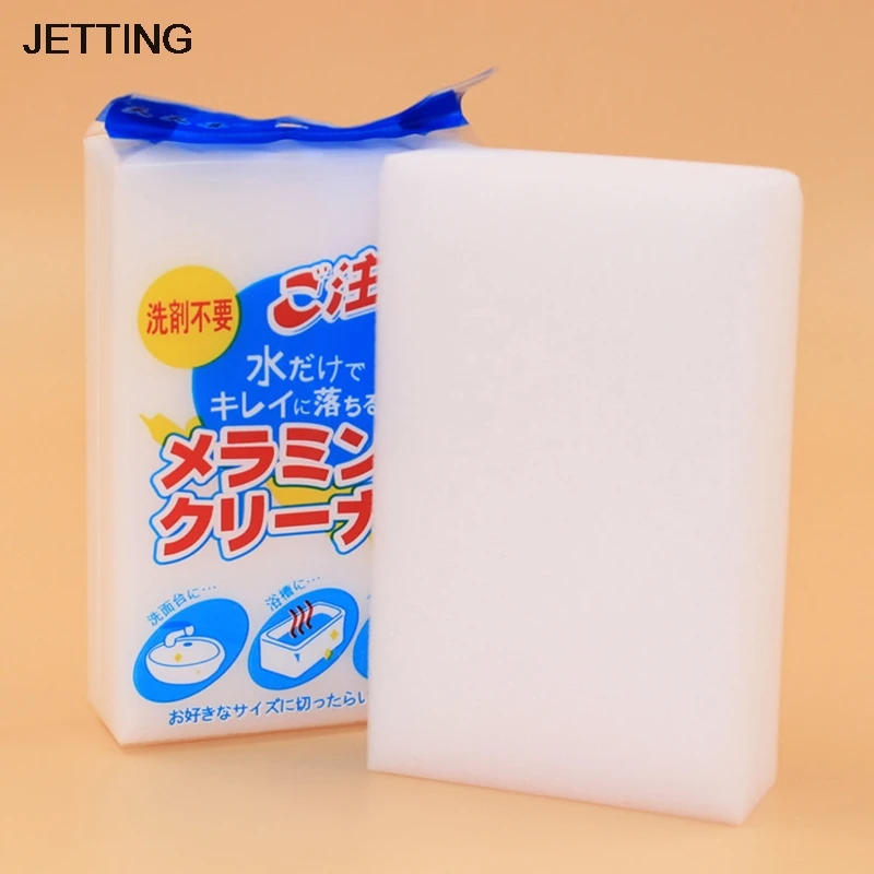 Car Window Cleaning Melamine Sponge Magic Sponge Eraser Melamine Cleaner White Car Magic Eraser Car Care