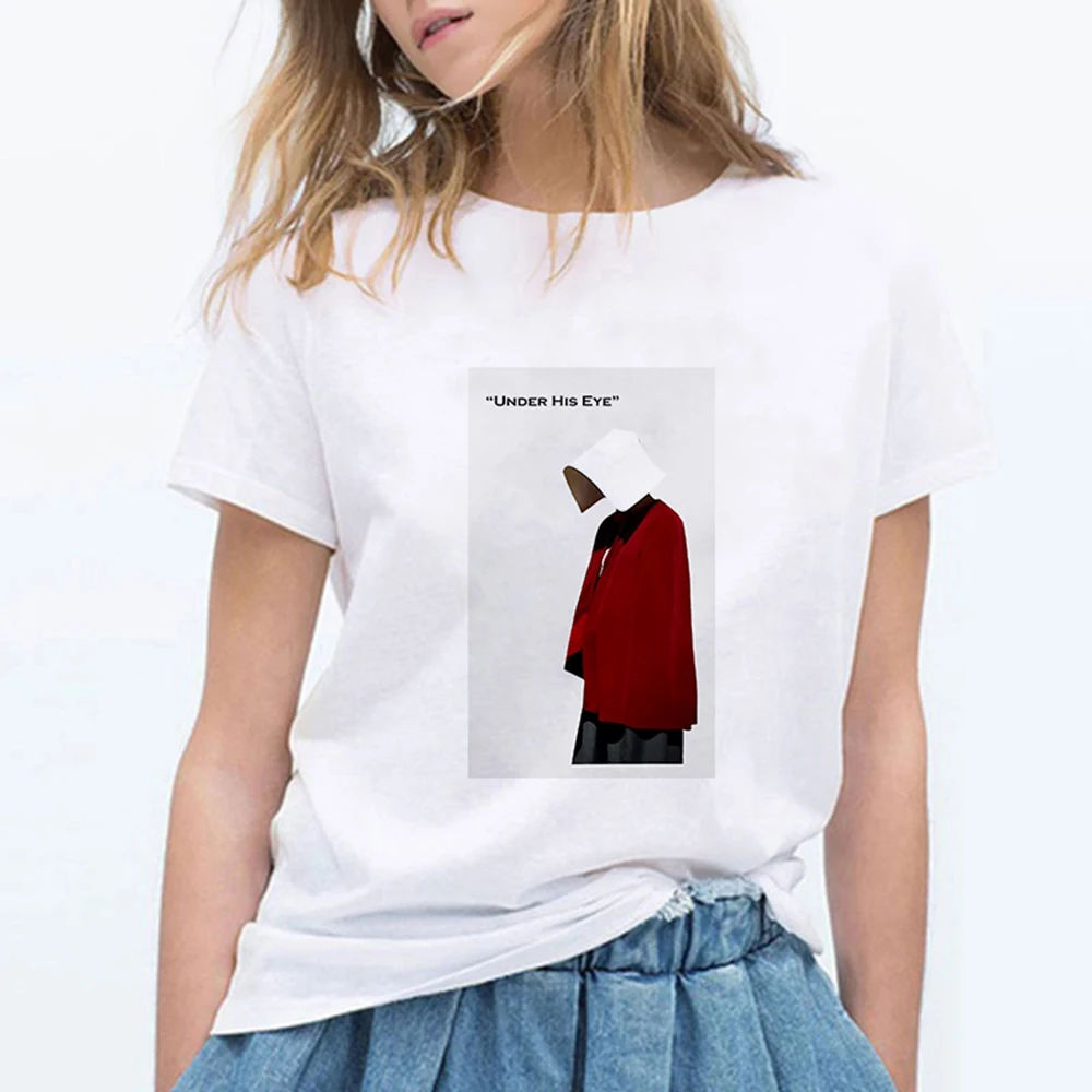 Новая эстетическая футболка Харадзюку, женские сексуальные топы и футболки с короткими рукавами и принтом в сказочном стиле, модные повседневные футболки - Цвет: 19bk841