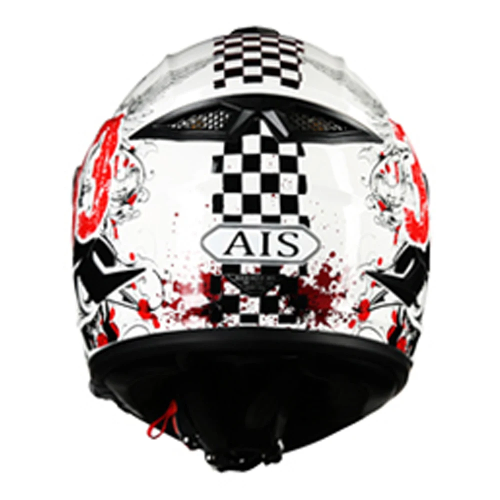 AIS мотоциклетный шлем Casco Moto крест Мото шлем Capacete мотоциклетный шлем мото полный лицо шлемы скутер двойной объектив