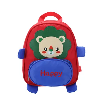 

Cartoon Backpack For Boys& Girls Small Multi-Function School Bags Kindergarten 3D Happy Mochila Mujer