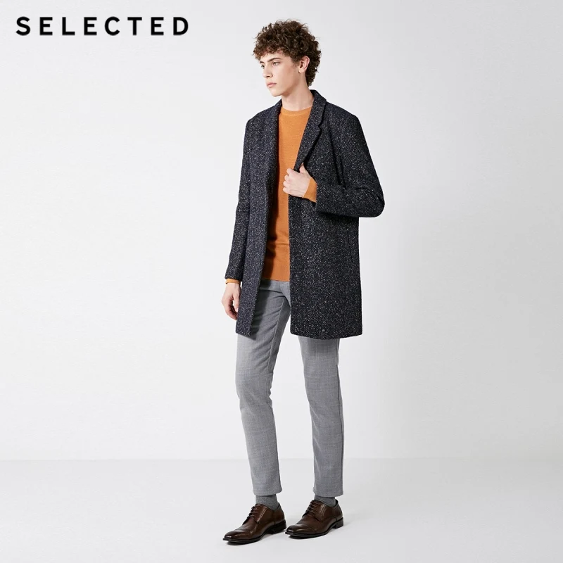 Beste Geselecteerde Nieuwe Winter Wollen Jas Mannen Business Casual Wollen Jas S | 418427541