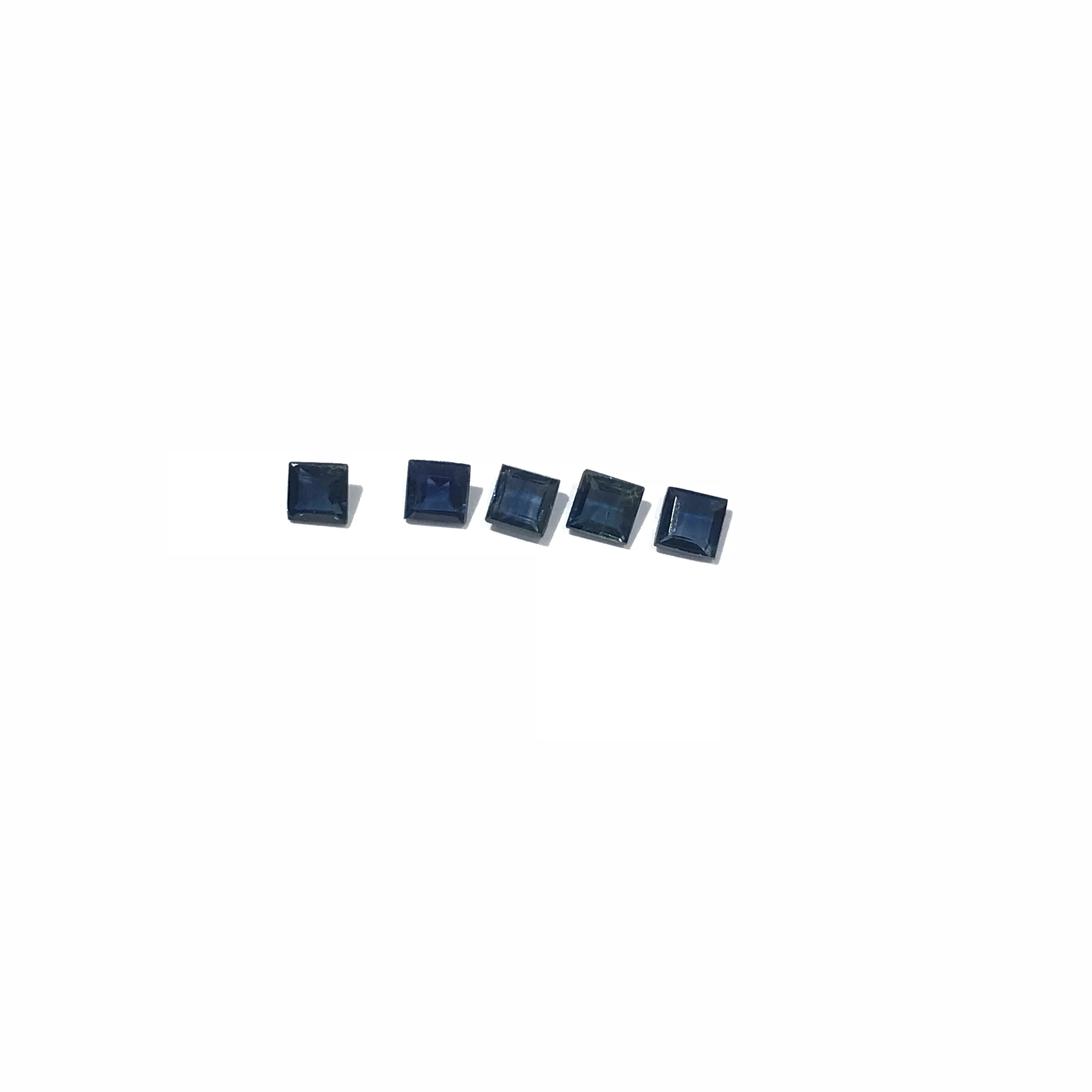 3mmx3mm Настоящий темно-синий сапфировый камень высокого качества свободный Сапфир, драгоценный камень от крупнейшего рынка драгоценных камней в Китае - Цвет: 3mmx3mm