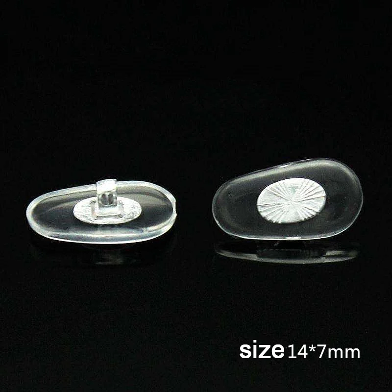 10 PCS Silicone Aviator Glasses Eyeglass Sunglasses Nose Pads Spectacles Non Slip Transparent Nosepads Eyewear Accessories 3