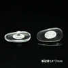 10 PCS Silicone Aviator Glasses Eyeglass Sunglasses Nose Pads Spectacles Non Slip Transparent Nosepads Eyewear Accessories 3