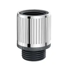 

Silver Color Shower Flow Regulator Water Pressure Control Valve Switch Faucet Adapter for Kitchen Bathroom