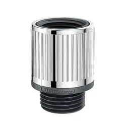 Silver Color Shower Flow Regulator Water Pressure Control Valve  Switch Faucet Adapter for Kitchen Bathroom