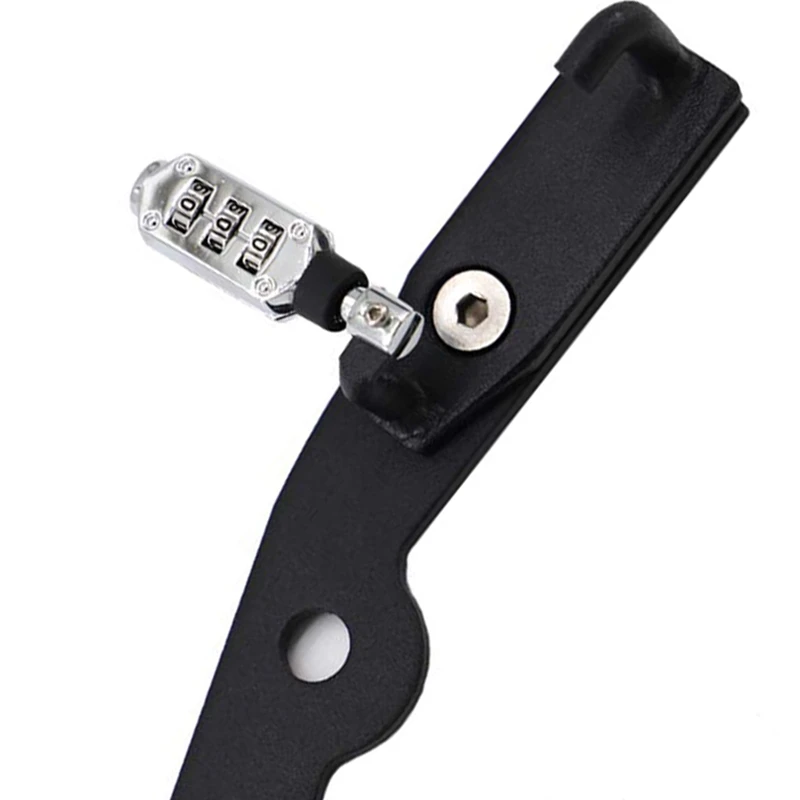 Motorcycle Helmet Lock Anti-Theft Combination PIN Locking Secures for Yamaha XSR900- MT-09 FZ-09 FJ-09 2013